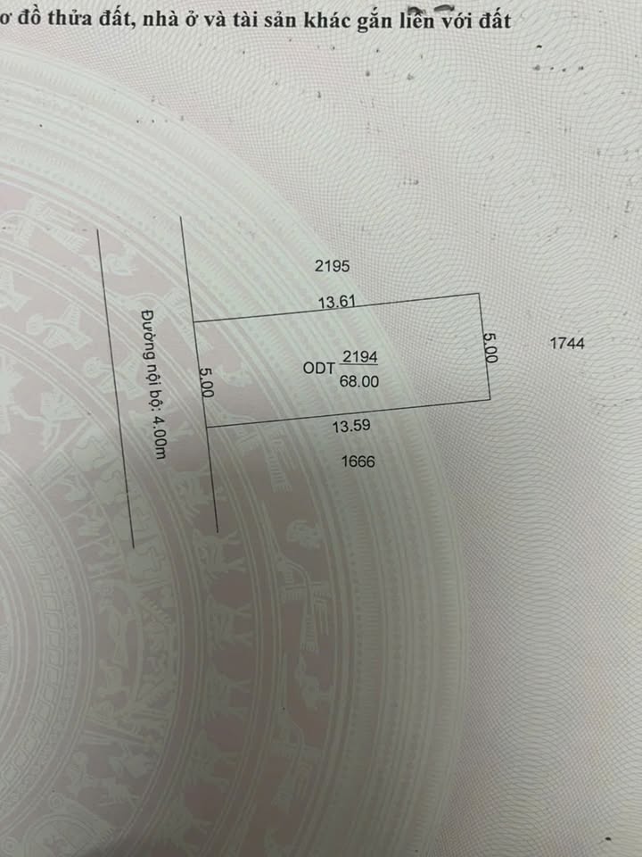 Đất nền 68m² giá 1.25 tỷ - Khu dân cư Sơn Thủy, Cần Thơ