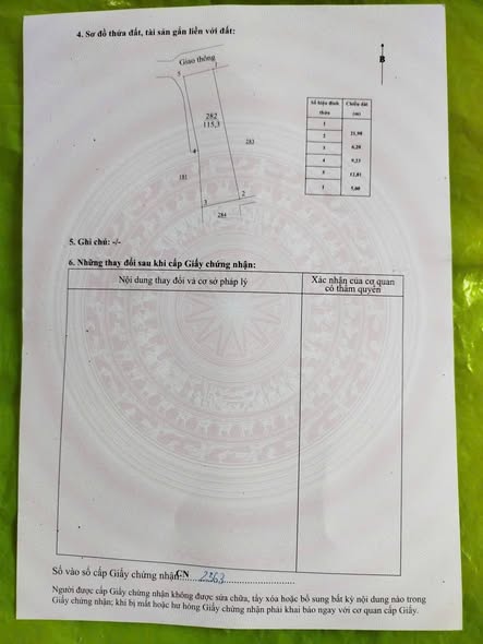 Đất nền thôn Giáo Thiện, xã Quỳnh Minh 115m² - Ngõ ô tô vào tận nơi!