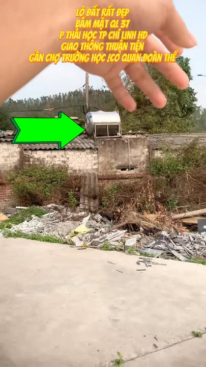 Đất thổ cư 135m² tại phường Thái Học, Chí Linh - Cơ hội đầu tư tuyệt vời!