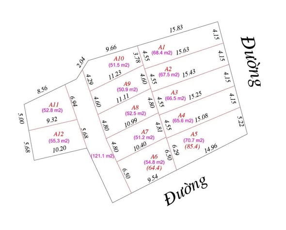 Đất nền Nghi Phú Vinh 52m² - 2 tỷ 9xx - Hướng ĐB, ĐN, TN, gần bệnh viện Ba Lan!