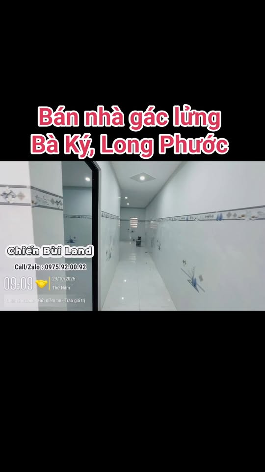 Nhà gác lửng Hẻm 1/ đường HL 12, Long Phước, 89m² giá 1.2 tỷ - Dọn vào ở ngay!