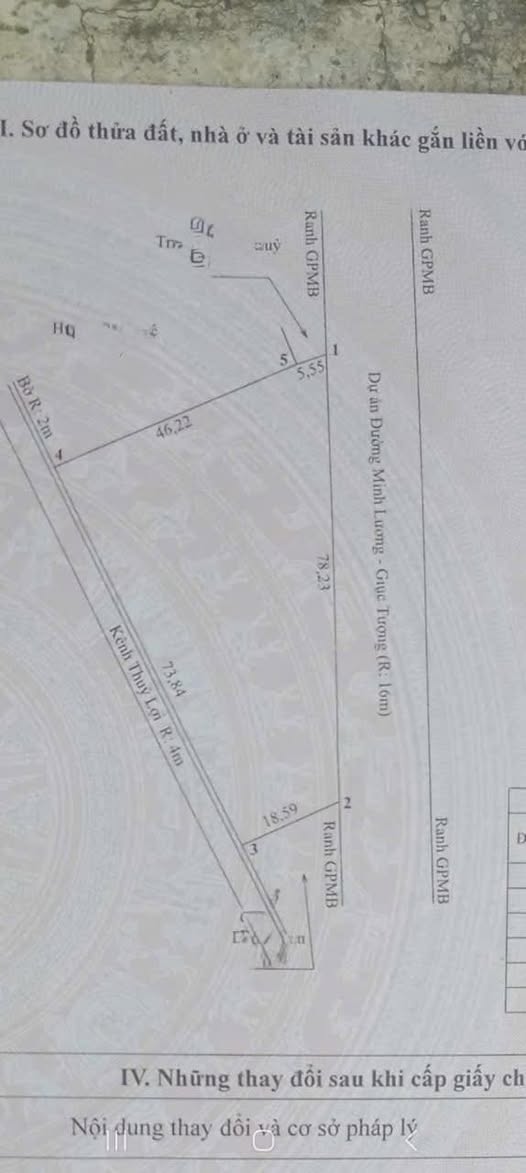 Đất 2 mặt tiền đường Minh Lương-Giục Tưởng 2587,5m² giá 3 tỷ - Đầu tư sinh lời ngay!