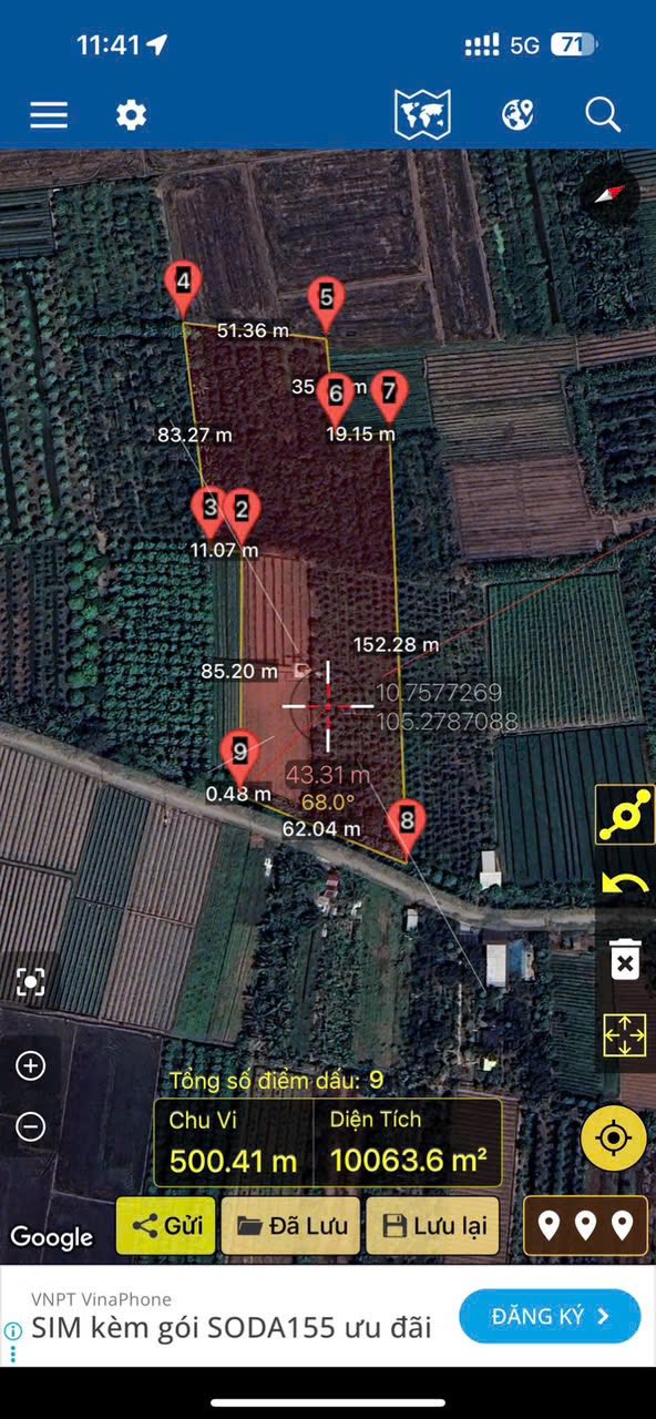 Đất vườn 10.000m² xã Phú Lâm Mới, Tân Châu, 400 triệu - Đầu tư sinh lời ngay!