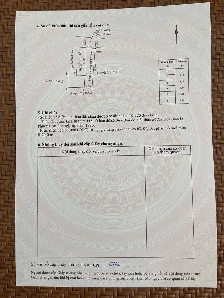 Nhà riêng Hồng Phong An Dương 50m² - Sổ hồng công chứng, vị trí đắc địa gần chợ đầu mối