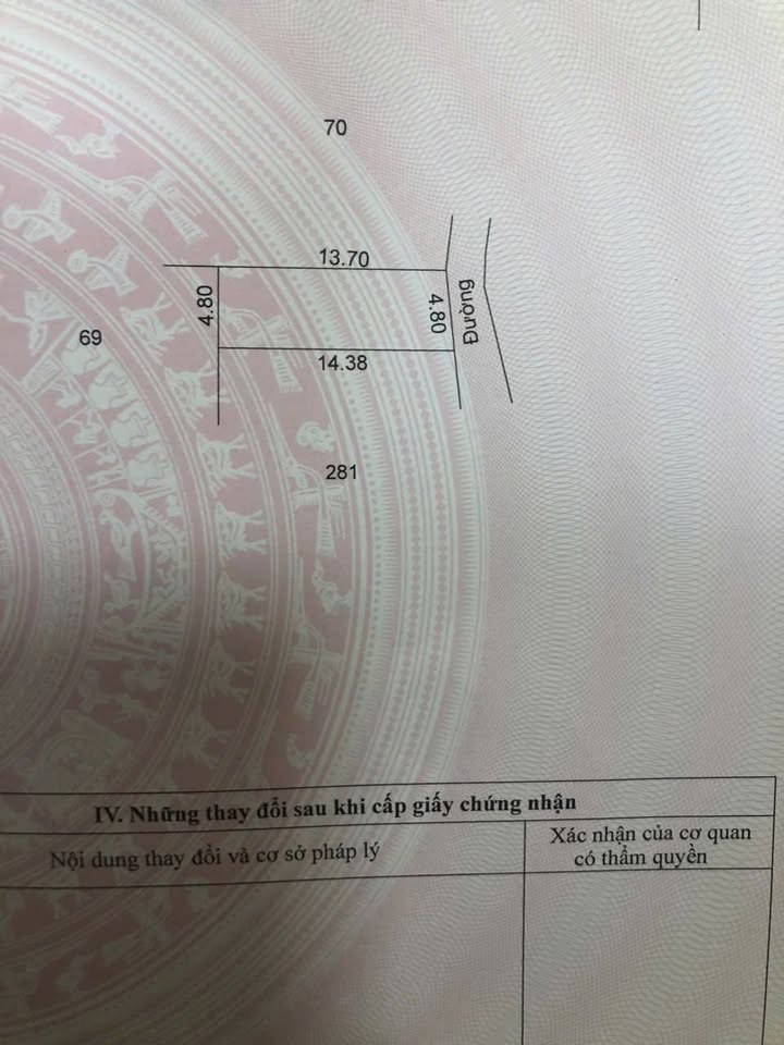 Đất nền Vũ Xá, Dương Quang, Mỹ Hào 67m² giá 1 tỷ - Đường ô tô thông thoáng!