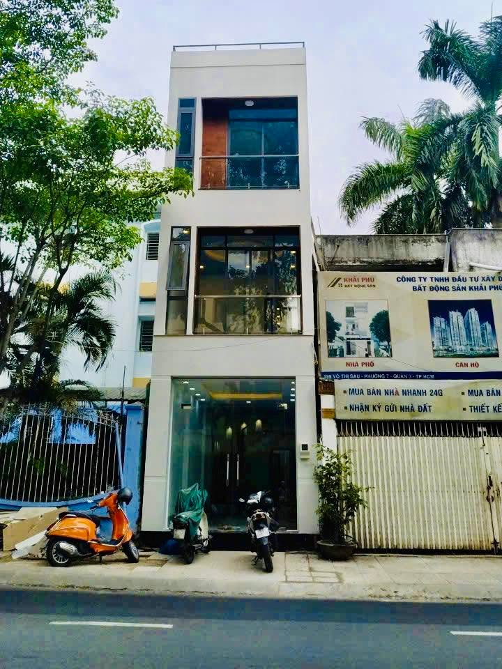 Nhà mặt tiền Võ Thị Sáu, Quận 3 giá 16 tỷ - Đầu tư sinh lời ổn định!
