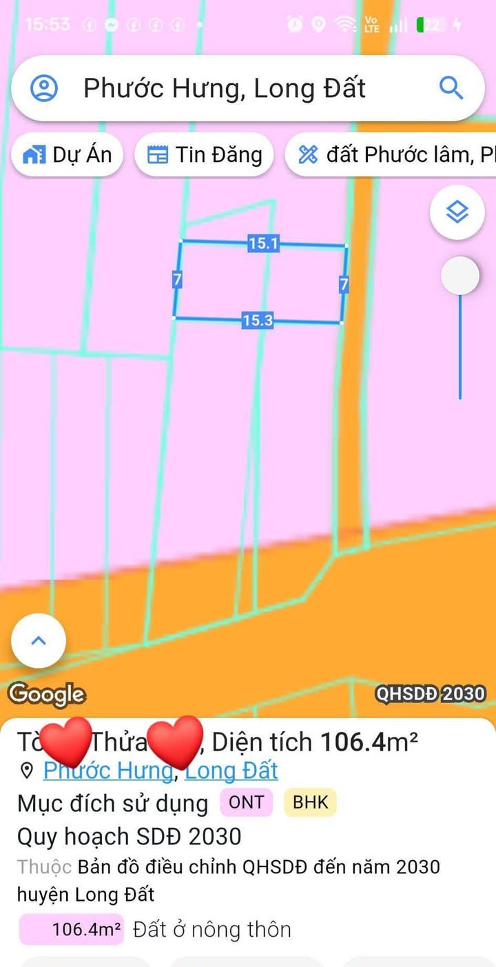 Đất tặng nhà cũ tại Long Hải, Bà Rịa - Vũng Tàu 105m² giá chỉ 1.6 tỷ - Cách biển 300m!