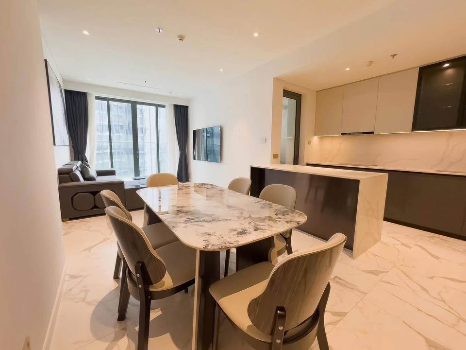 Căn hộ The Crest Thủ Thiêm 83m² giá 38 triệu - Full nội thất cao cấp!