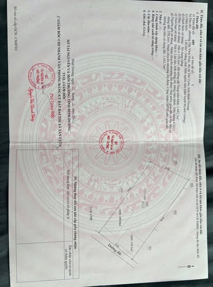 Đất thổ cư Tân Vĩnh Hiệp Tân Uyên 1813m² - Đầu tư sinh lời hấp dẫn!