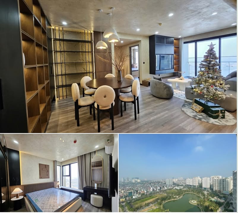 Căn hộ 3 ngủ N01T8 Ngoại Giao Đoàn 121m² giá 13 tỷ - Lô góc view hồ tuyệt đẹp!