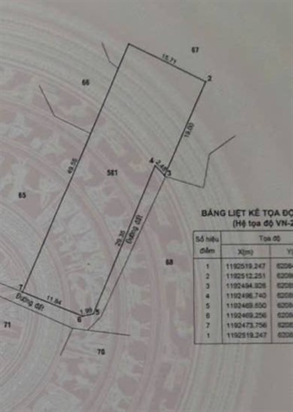 Lô đất 693m² phường Long Phước giá 5 tỷ - Sổ riêng, quy hoạch đất ở!
