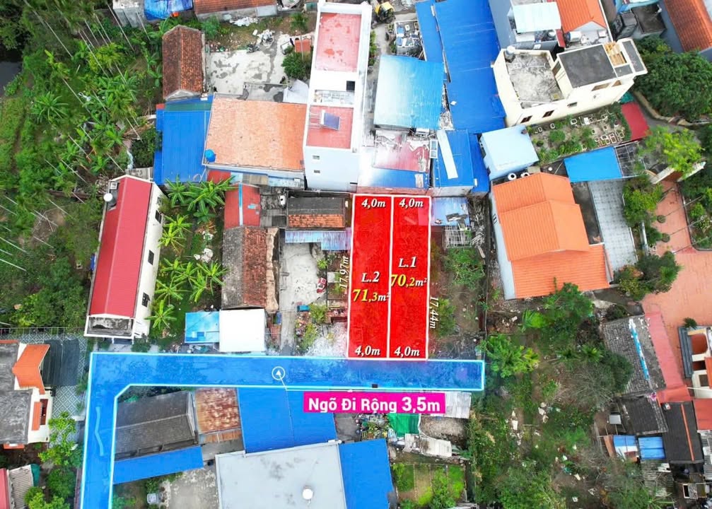 Đất nền Thủy Nguyên 70m² giá chỉ 8xx triệu - Cơ hội đầu tư hiếm có!