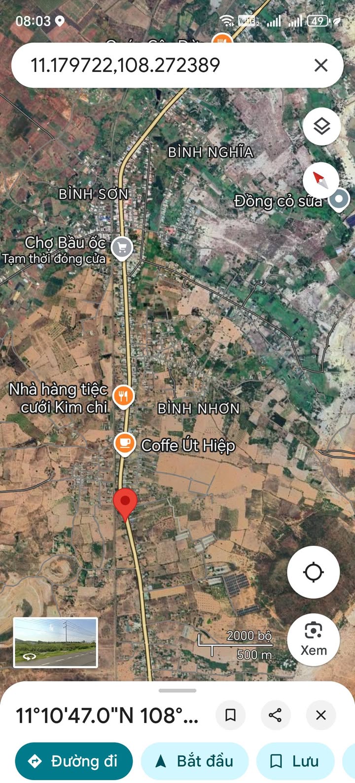 Đất nền mặt tiền Quốc Lộ 1A, Bắc Bình 4179m² - Tiềm năng kinh doanh lớn!