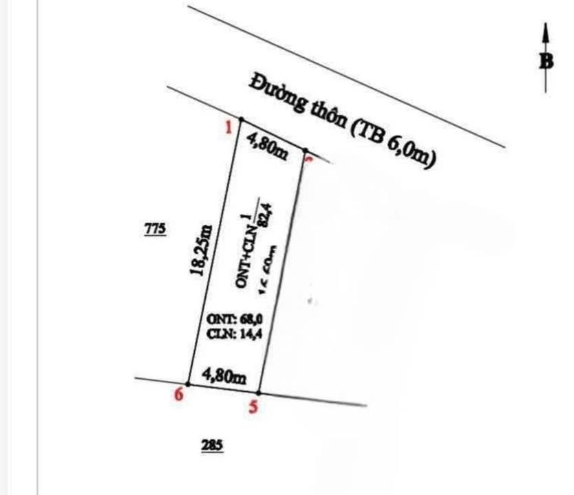 Đất khu công nghiệp Tiên Thanh, Tiên Lãng, Hải Phòng 82m² giá 1 tỷ - Đường thông thoáng, tiện ích đầy đủ!