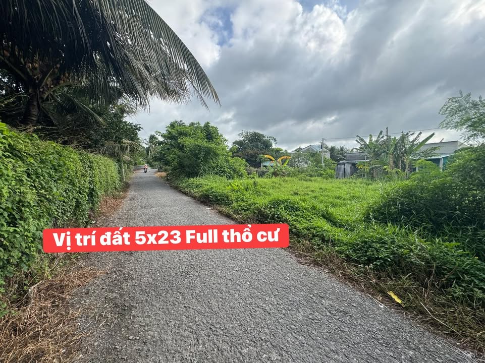 Đất nền mặt tiền đường Hóc Lựu, phường Mỹ Phong, 115m² - Giá chỉ 700 triệu VND!