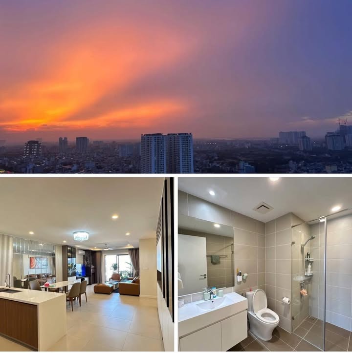 Căn hộ Kosmo Tây Hồ 110m² giá 18 triệu - Full đồ mới đẹp