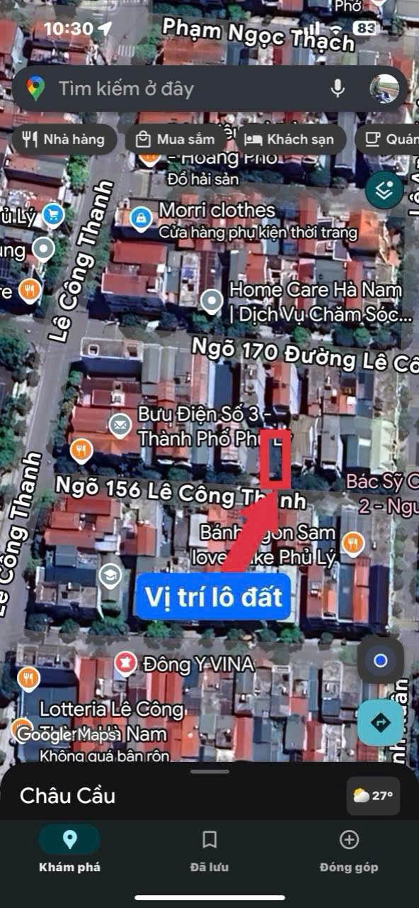 Đất nền Phủ Lý 64m² giá thỏa thuận - Vị trí trung tâm siêu đẹp!