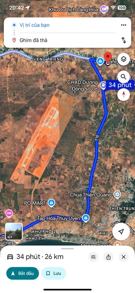 Đất nền 715 Phan Thiết 10,800m² giá 2.4 tỷ - Mặt tiền thoáng đãng, tiềm năng đầu tư!