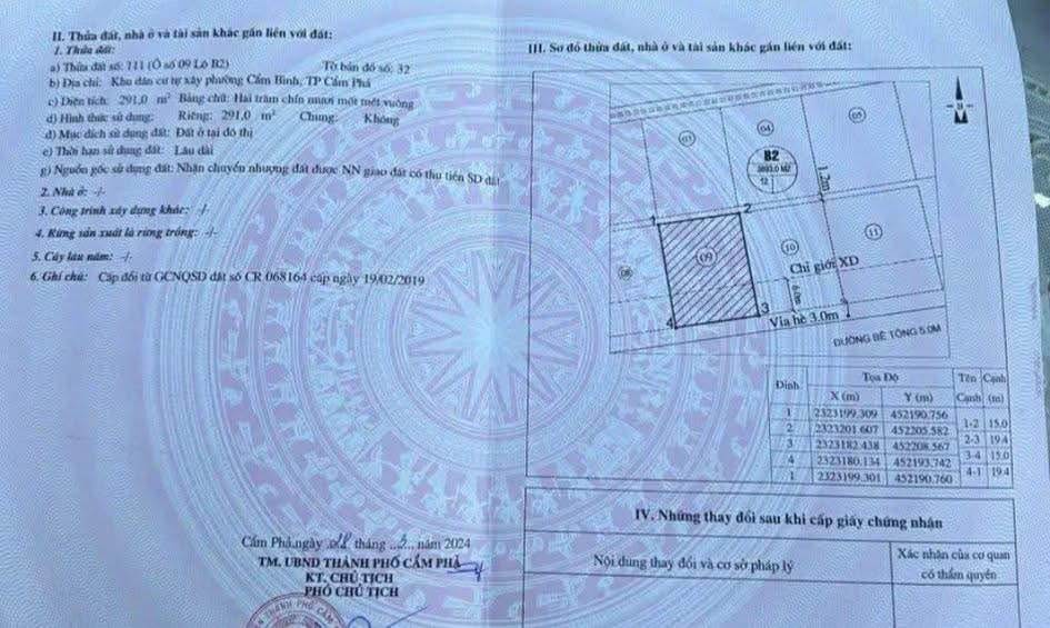 Biệt thự Cẩm Bình 291m² giá 2.91 tỷ - Cắt lỗ cực mạnh!