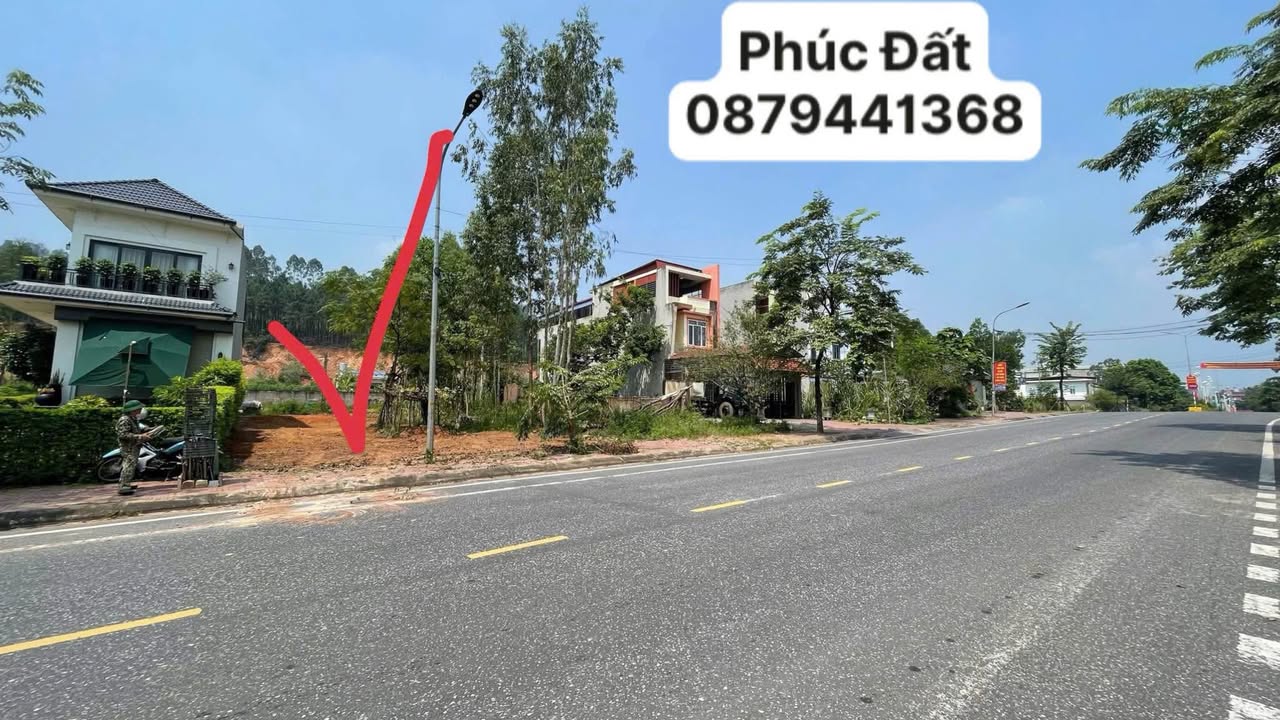 Đất kinh doanh mặt đường Trường Chinh, Phúc Yên 100m² giá 3 tỷ - Cơ hội đầu tư tuyệt vời!