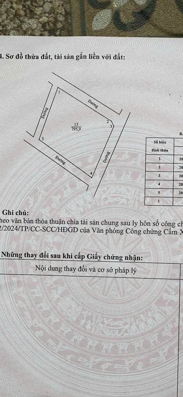 Đất nền Cẩm Thịnh 737.5m² giá 2 tỷ - Phân lô đẹp, mặt tiền đường