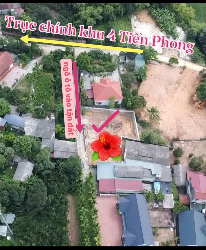 Đất nền Quảng Oai, Ba Vì 209m² giá 1 tỷ - Vị trí trung tâm, ô tô vào tận nơi!