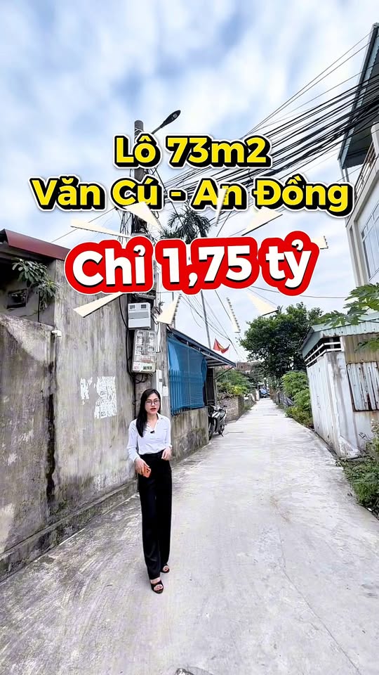 Đất nền An Đồng 73m² giá 2 tỷ - Ô tô đỗ cửa, cơ hội vàng đầu tư!