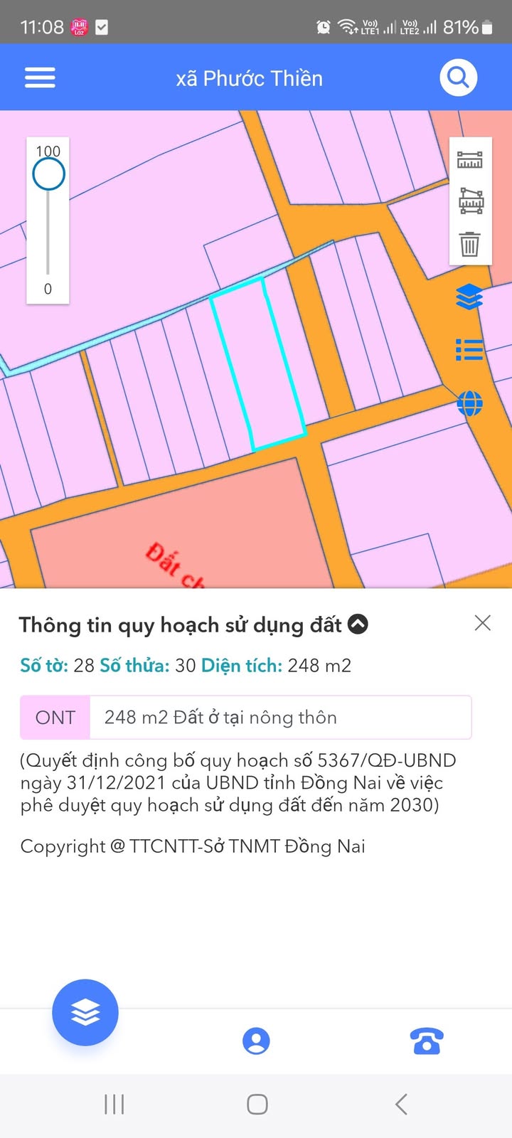 Đất nền Phước Thiền Nhơn Trạch 248m² - Vị trí đẹp, giá thỏa thuận!