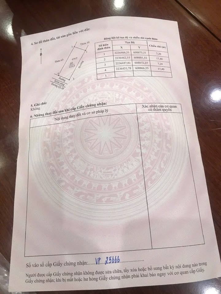 Đất thổ cư mặt đường 10 Khánh Cư, Yên Khánh 125m² giá 3.9 tỷ - Đầu tư sinh lời ngay!