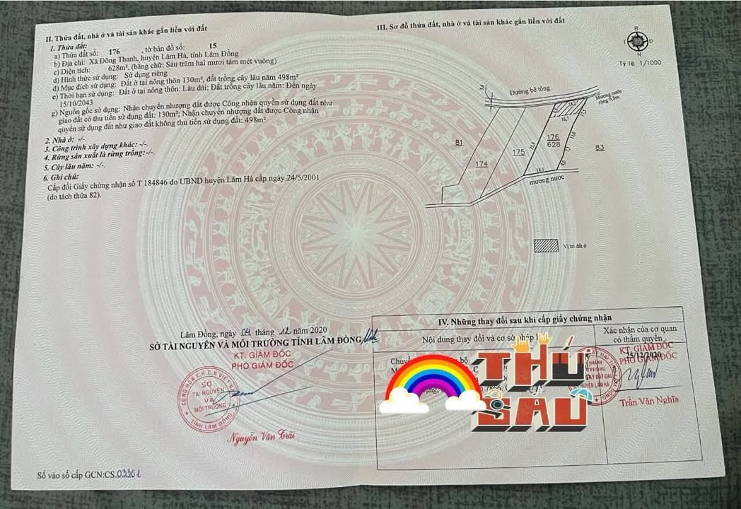 Lô đất mặt tiền 18m tại Nam Ban 620m² giá 1.2 tỷ - Cơ hội đầu tư tuyệt vời!