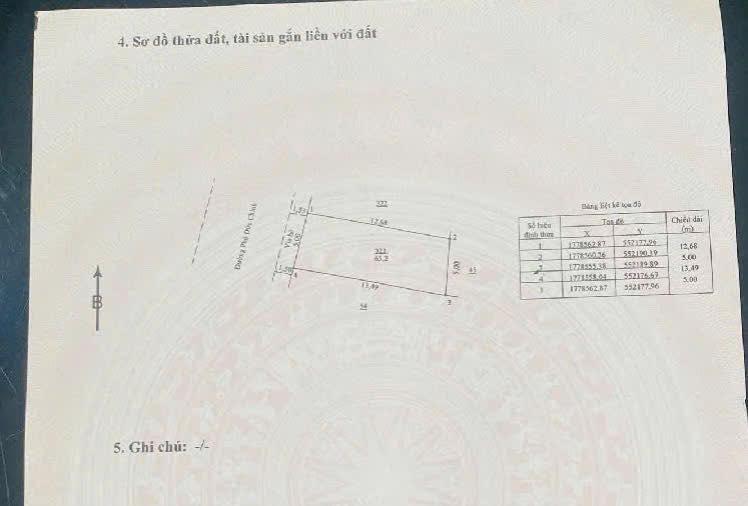 Bán mặt tiền phố Phó Đức Chính, An Hải Bắc, Đà Nẵng 65,1m² - Vị trí siêu đắc địa sát biển!