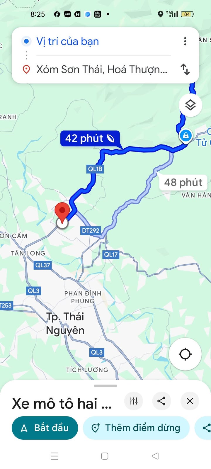 Đất nền Hóa Thượng, Đồng Hỷ 413m² giá 1.6 tỷ - Vị trí đẹp, dân cư đông đúc!