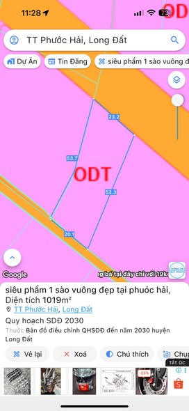 Đất nghỉ dưỡng 1 sào tại Phước Hải 2.8 tỷ - Cơ hội đầu tư hiếm có!