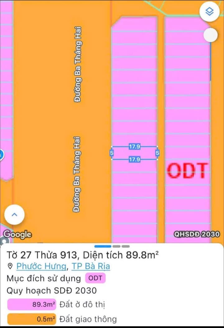 Mặt tiền kinh doanh đường 3/2, phường Phước Hưng, 90m² giá 3.89 tỷ - Cơ hội đầu tư tuyệt vời!