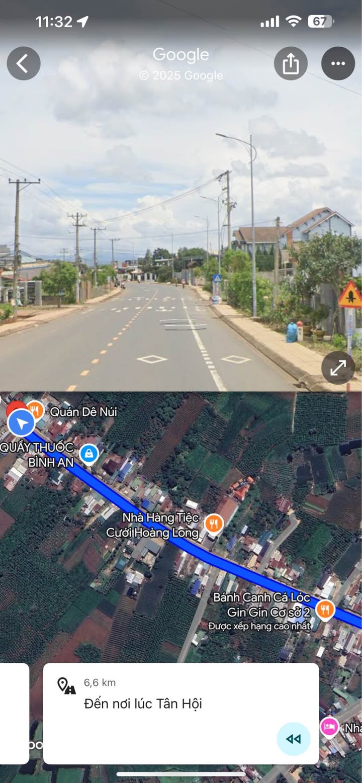 Đất mặt tiền ĐT 724, Tân Hội, Đức Trọng 225m² - Giá chỉ 2.25 tỷ, cơ hội đầu tư tuyệt vời!