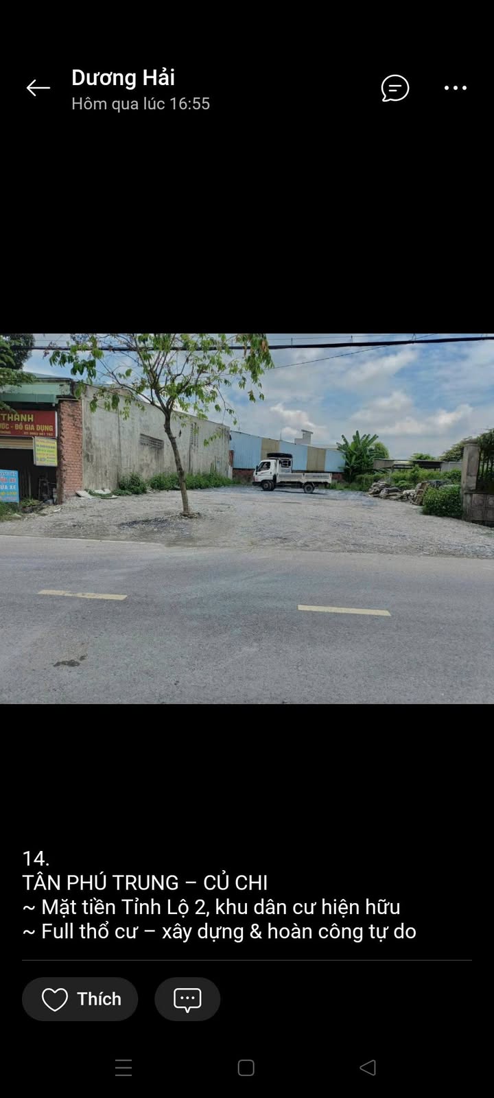 Đất thổ cư Củ Chi 180m² giá 5.5 tỷ - Xây dựng tự do!