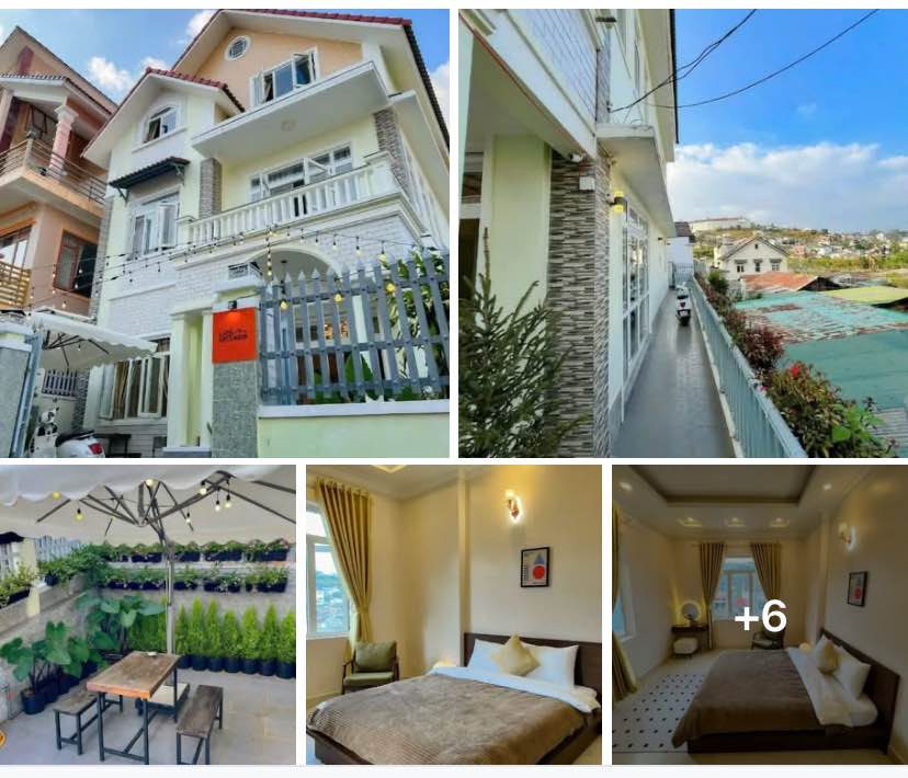 Cho thuê Villa An Bình Phường 3 Đà Lạt 8PN giá 20 triệu - View đẹp thoáng đãng!