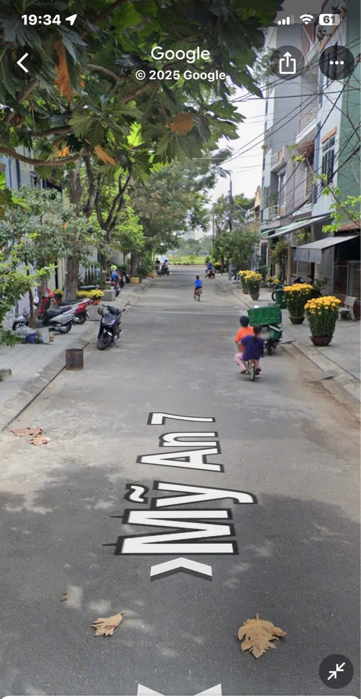 Đất mặt tiền Mỹ An 7, Ngũ Hành Sơn, Đà Nẵng 100m² - Tiềm năng đầu tư sinh lời cao!