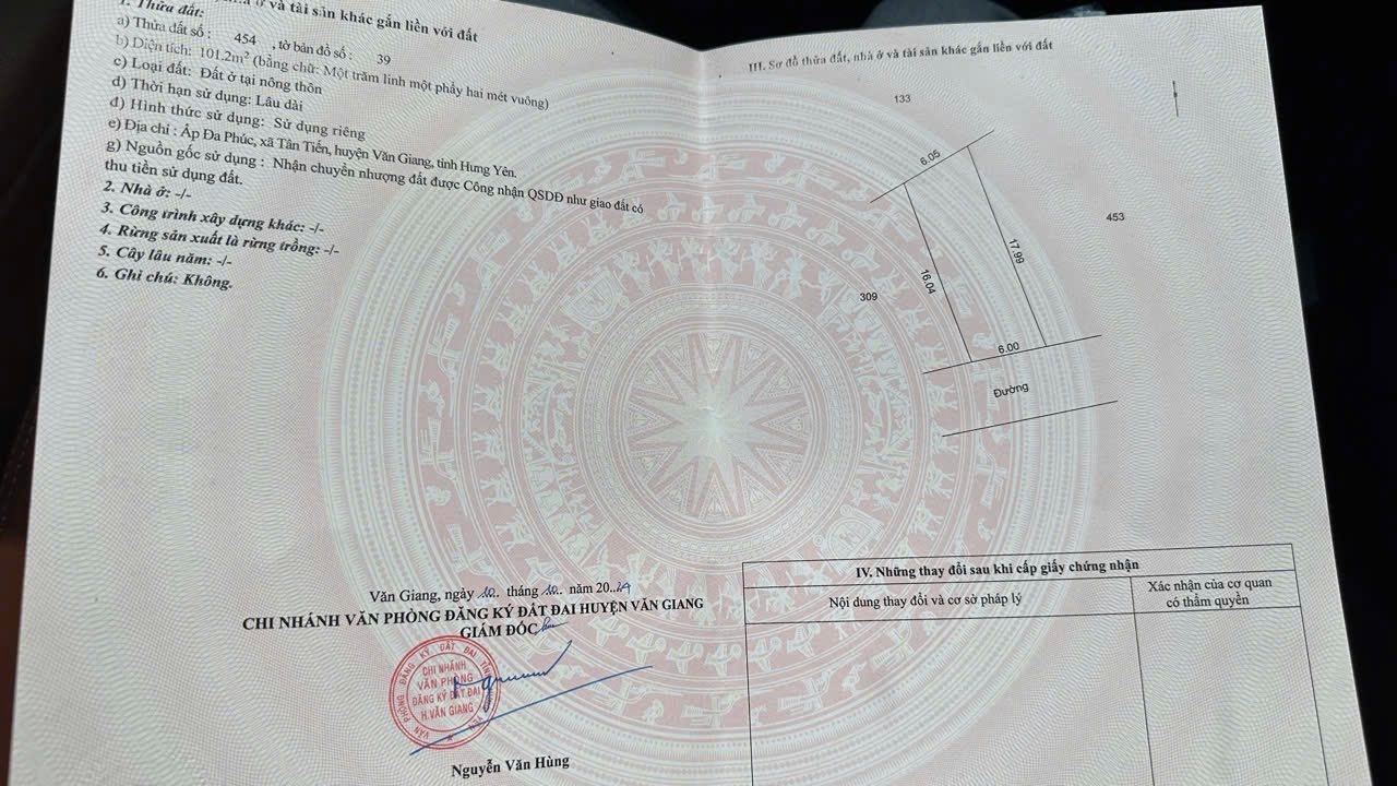 Đất nền Ấp Đa Phúc, Tân Tiến 101m² giá 5.x tỷ - Cơ hội đầu tư tuyệt vời!