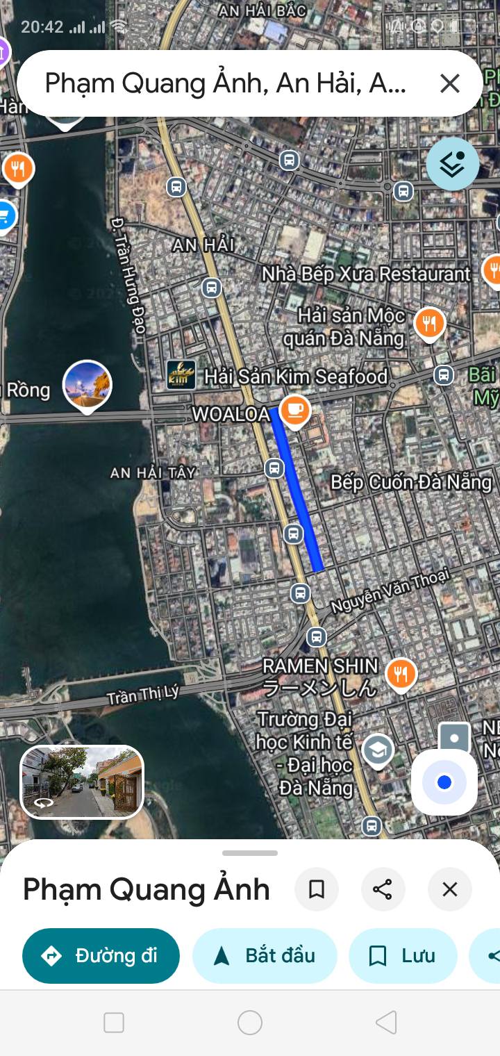 Đất mặt tiền Phạm Quang Ảnh, Sơn Trà 269m² giá 25 tỷ - Đầu tư sinh lời ngay!