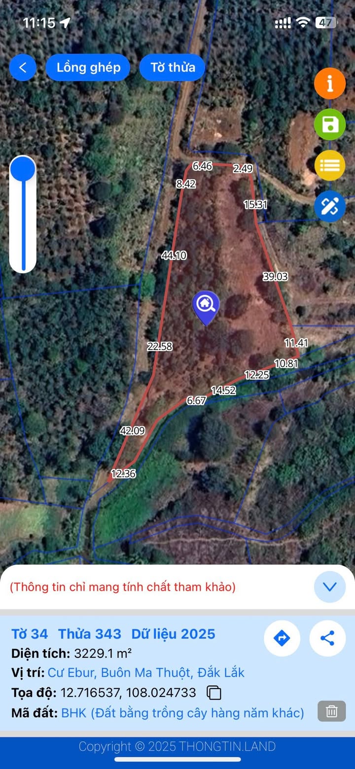 Đất thổ cư 32000m² tại Cư Êbur - Giá chỉ 7.128 tỷ - Sổ đỏ chính chủ!