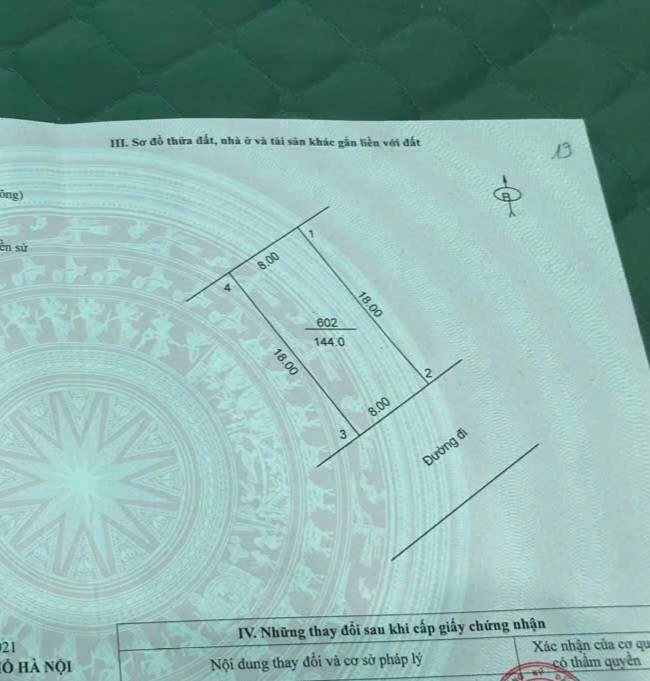 Đất kinh doanh 144m² tại Sơn Đông, Sơn Tây - Giá chỉ 3.024 tỷ, cơ hội đầu tư hấp dẫn!