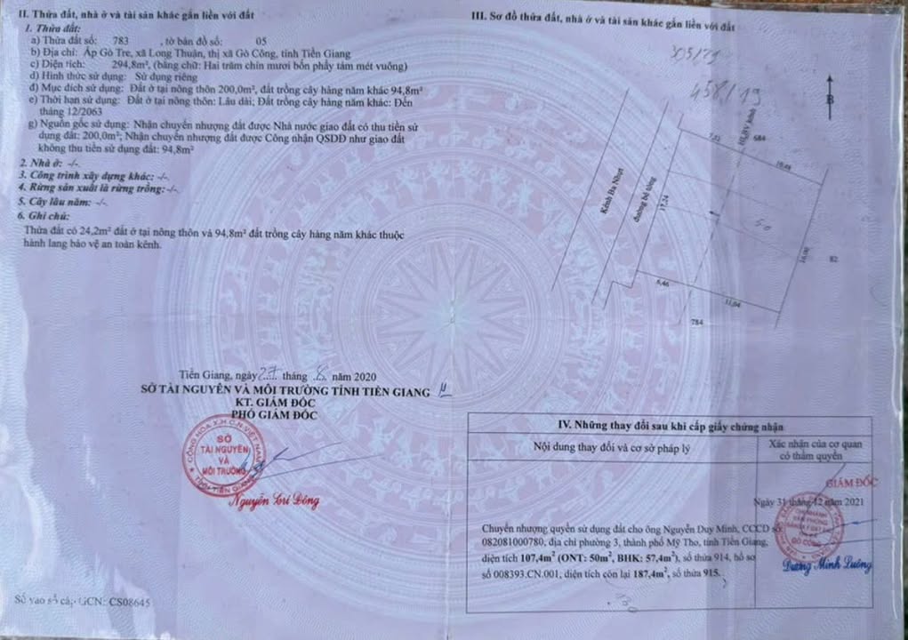 Nhà mặt tiền Đường bêtông 3m Gò Công Đông 111m² giá 600 triệu - Tiện nghi đầy đủ!