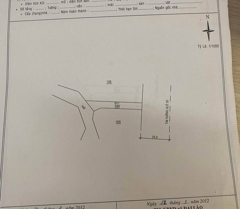 Nhà mặt tiền Quốc lộ 20, Bảo Lộc 300m² giá 4.2 tỷ - Khu dân cư sầm uất!