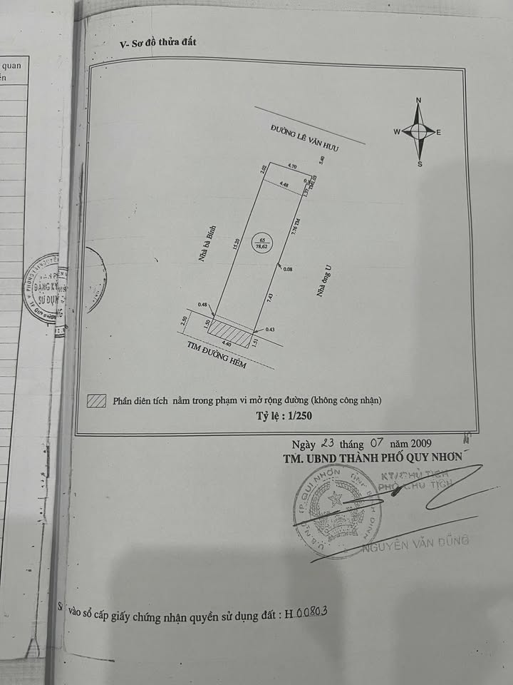 Bán đất đô thị Lê Văn Hưu 78.62m² giá 4.x tỷ - Pháp lý rõ ràng, chính chủ!