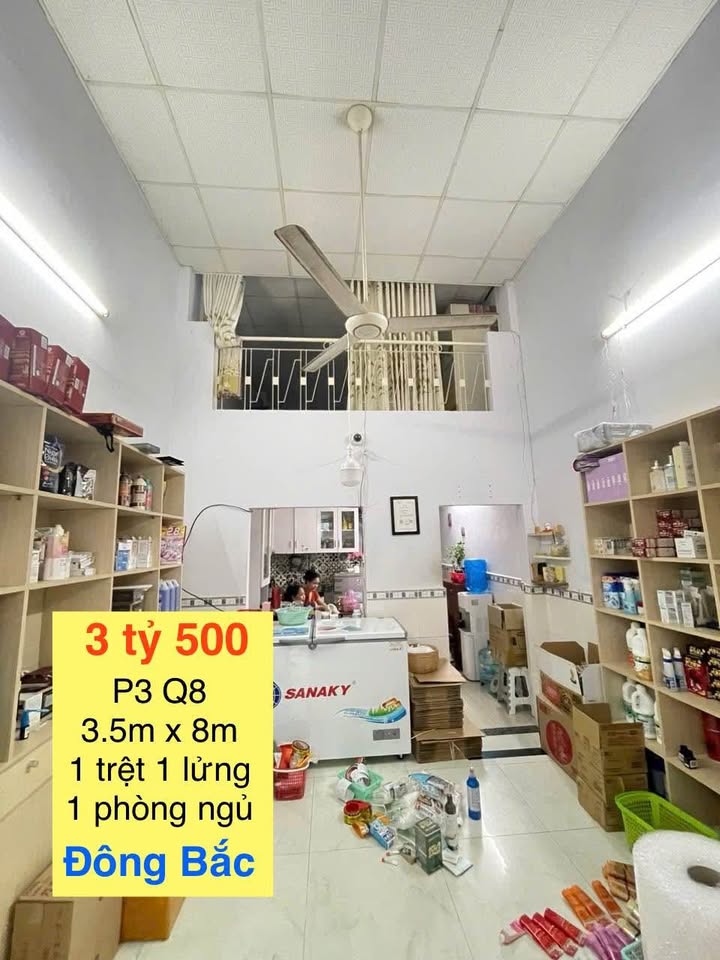 Nhà hẻm 28m² đường Âu Dương Lân, Quận 8 - Giá chỉ 3.5 tỷ, sổ hồng riêng!