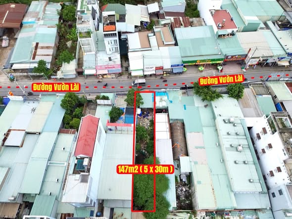 Đất mặt tiền đường Vườn Lài, An Phú Đông, 150m² chỉ 14.5 tỷ - Cơ hội đầu tư tuyệt vời!