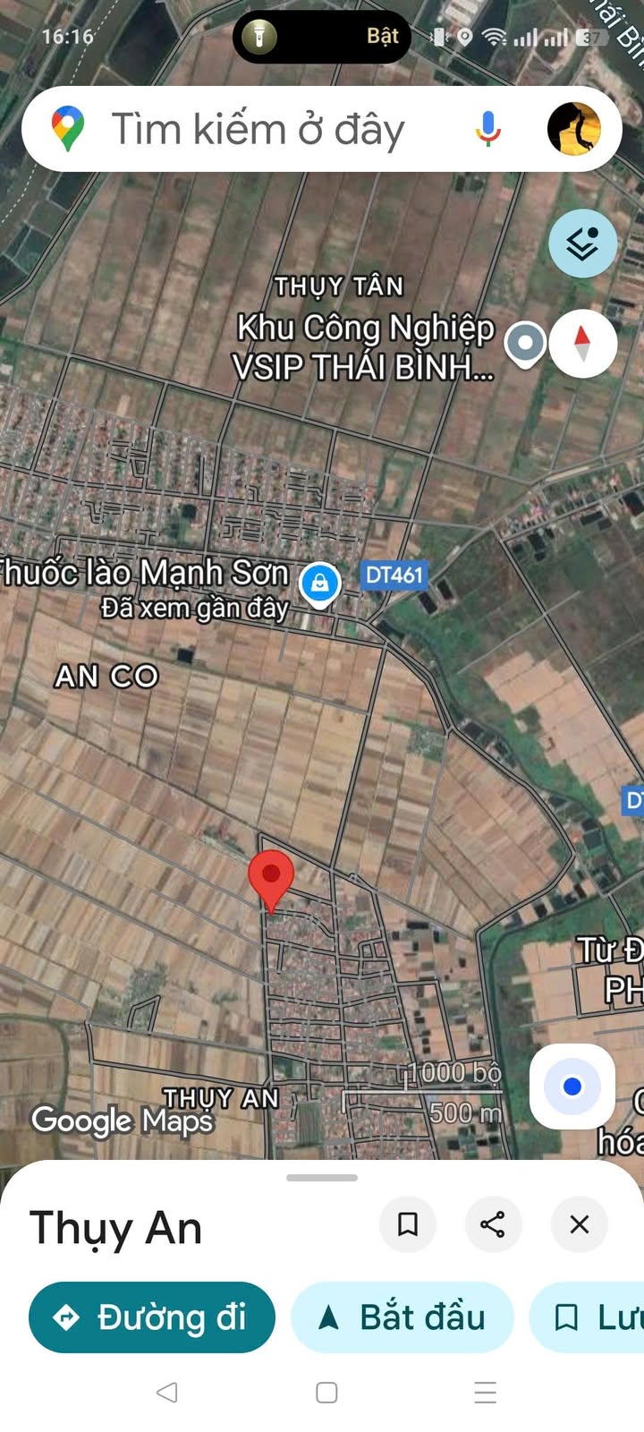 Đất thổ cư Thụy An Thái Thụy 140m² - Mặt tiền 10m, ô tô vào tận nơi!