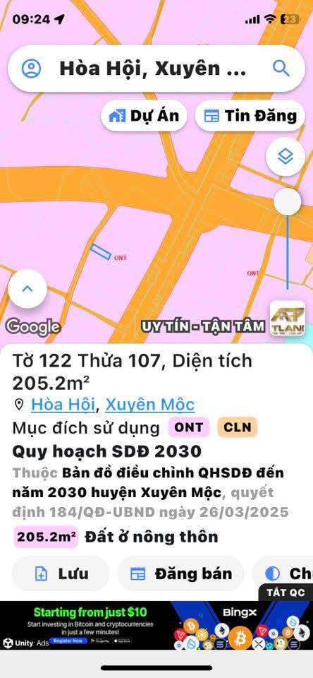 Đất thổ cư 80m² Hòa Hội, Xuyên Mộc chỉ 700 triệu - Cơ hội đầu tư tuyệt vời!