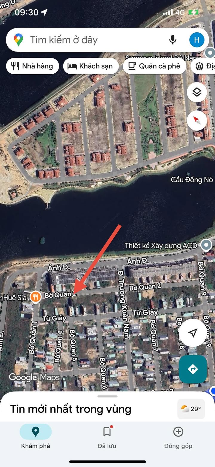 Đất nền Hòa Xuân Đà Nẵng 105m² giá 6 tỷ - Pháp lý chuẩn chỉnh, gần khu biệt thự!